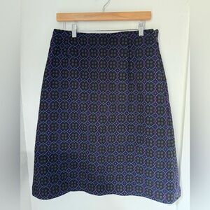 Vintage 60s Purple Welsh Skirt size 32